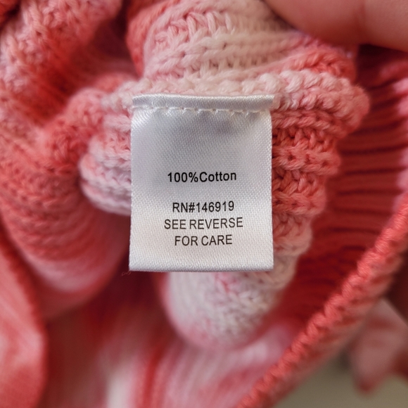 FRESHMAN 1996 Popsi Melt Tie Dye Sweater Size XL(16) - Picture 3 of 5